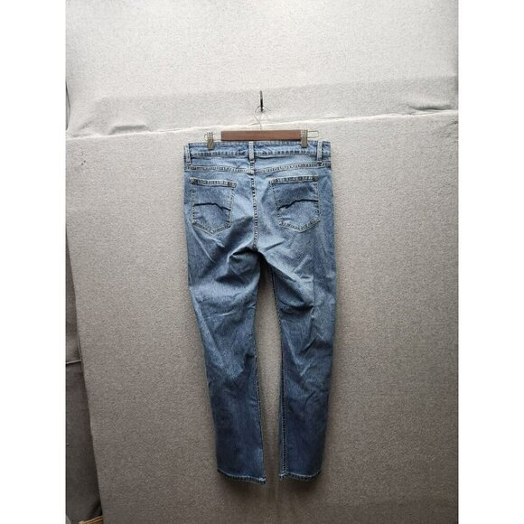 Blue Mountain Womens Mid-Rise Stretch Denim Jeans Size 12 - Picture 3 of 6